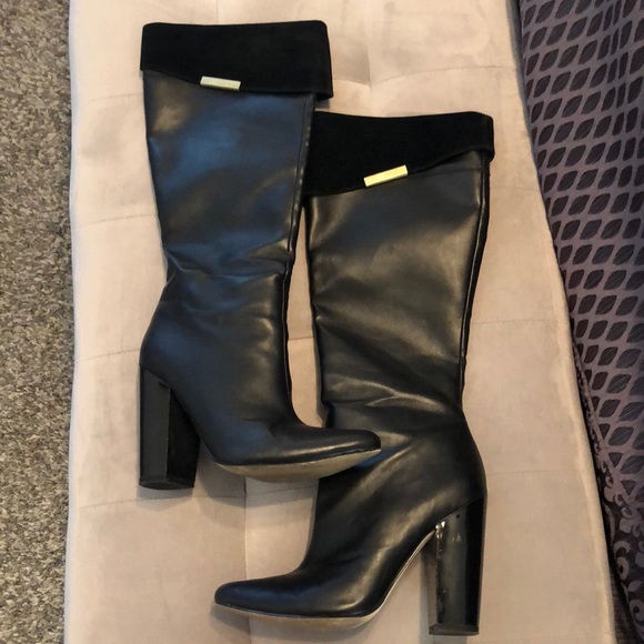 Calvin Klein Shoes - Calvin Klein black knee high boots